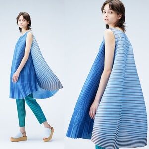 Issey Miyake Pleats Please Dress VEGE MIX 2
